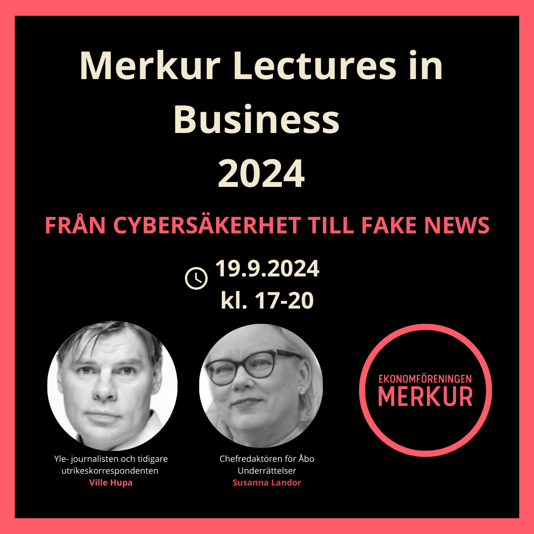 Merkur Lectures in Business 19.9.2024